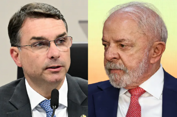 2º turno: Pesquisa aponta empate entre Lula e Flávio Bolsonaro