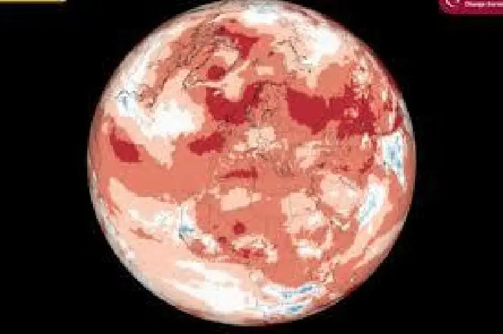 2025 foi o 3º ano mais quente já registrado no planeta