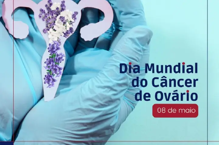8 de maio - conscientização sobre o câncer de ovário*