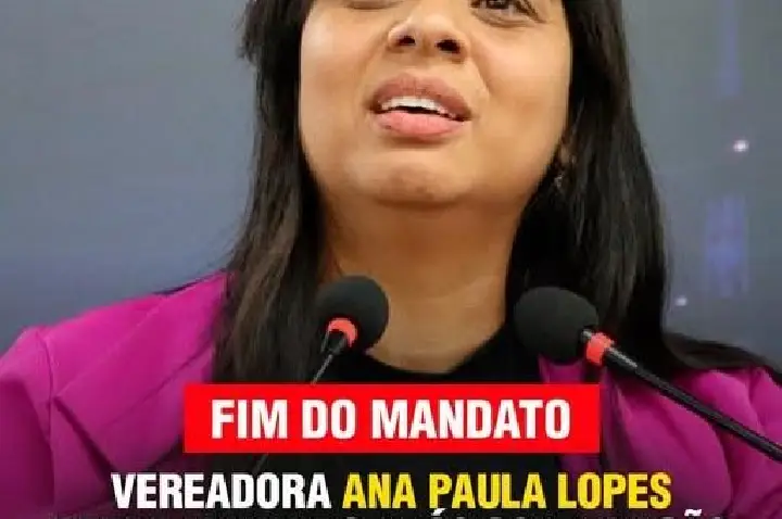 A Câmara Municipal de Lins declarou a perda do mandato da vereadora Ana Paula da Silva Miranda Lopes, eleita para a legislatura 2025/2028.