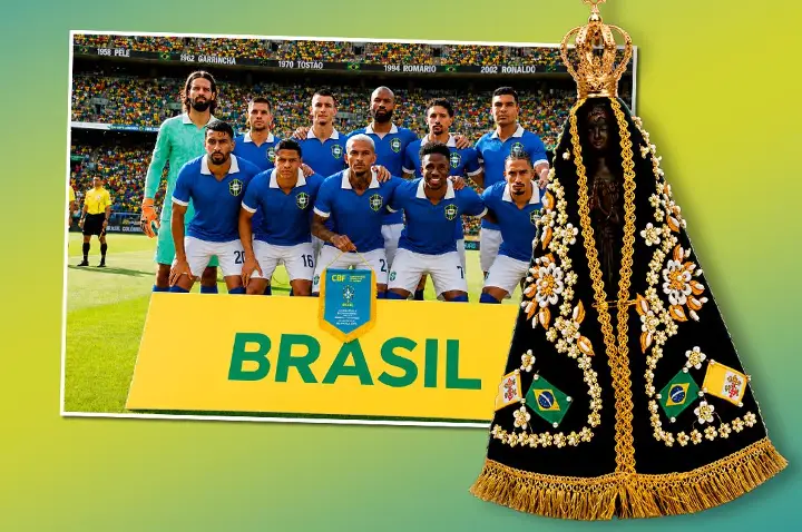 A fé e o futebol andam juntos