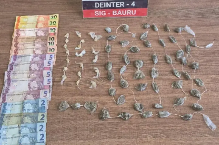 Adolescente é flagrado pela Polícia Civil vendendo droga em Bauru