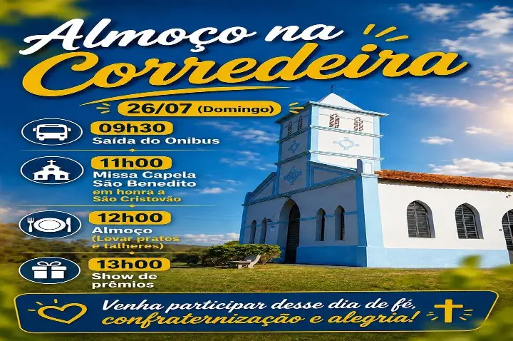 Almoço na Corredeira