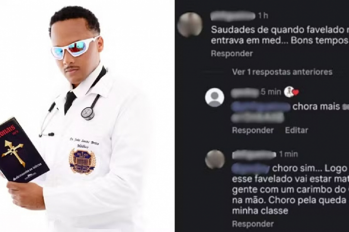 Aluno de medicina denuncia racismo após publicar foto com jaleco