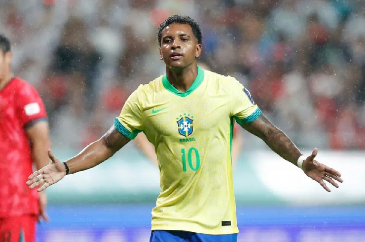 Atacante Rodrygo rompe ligamento e está fora da Copa do Mundo