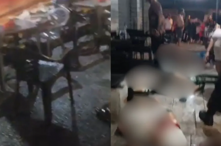 Ataque a tiros em bar mata 6, inclusive mulher que passava na rua