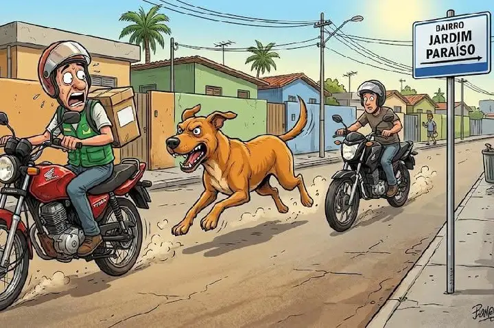 Ataques frequentes de cão solto no Jardim Paraíso assustam moradores e fazem nova vítima no fim de semana
