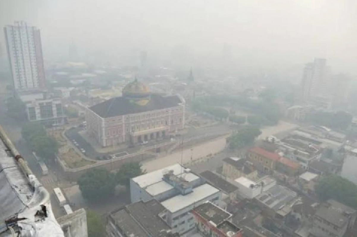 Aulas estão suspensas em Manaus há 11 dias por causa de fumaça