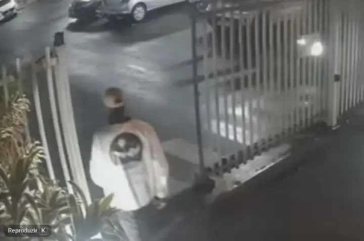 Bauru: ladrão entra em condomínio, furta e sai pela frente; VÍDEO