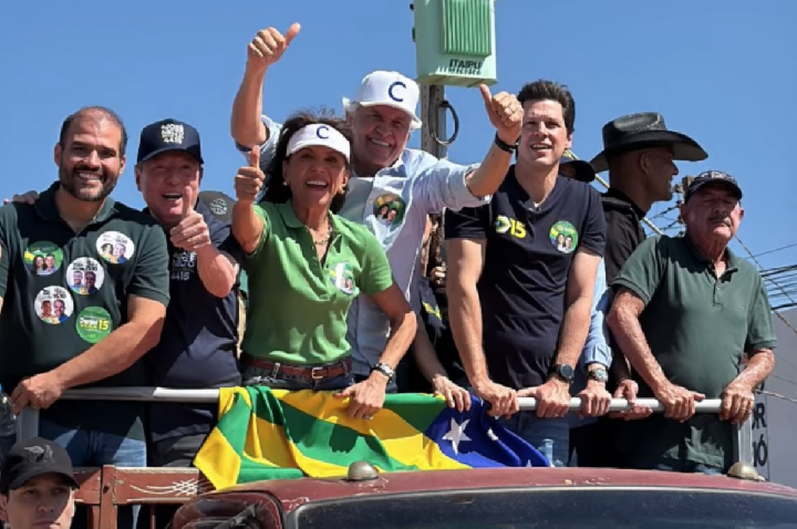 Caiado promete governar país com 'garra' e 'determinação'