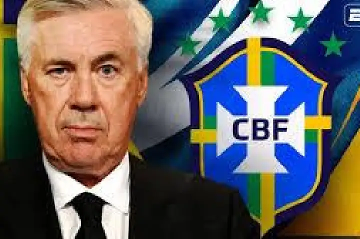 Carlo Ancelotti é o novo técnico da Seleção Brasileira