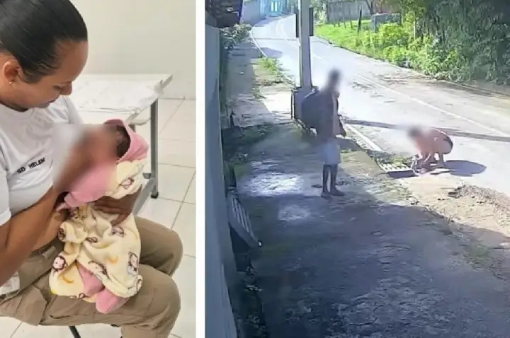 Casal é preso por abandonar recém-nascida em área de matagal