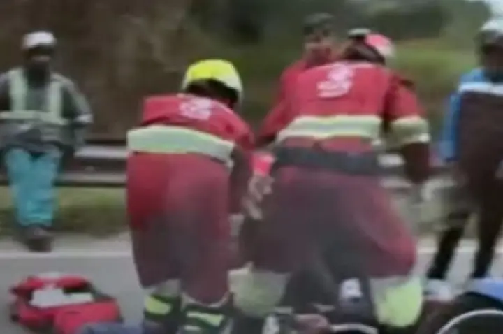 Casal perde a vida após acidente de moto na Dutra
