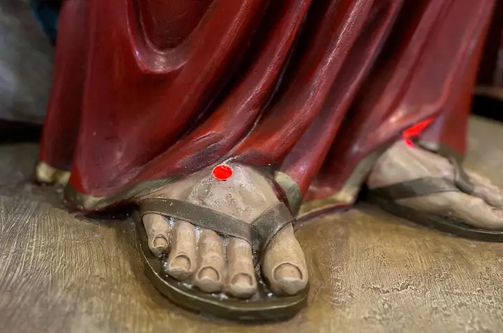 Chaga do Pé direito de Nosso Senhor Jesus Cristo