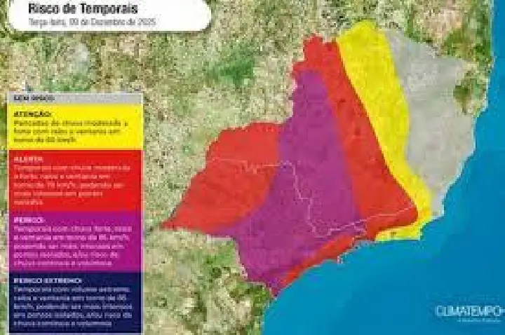 Ciclone traz temporais e ativa gabinete de crise no Estado de SP