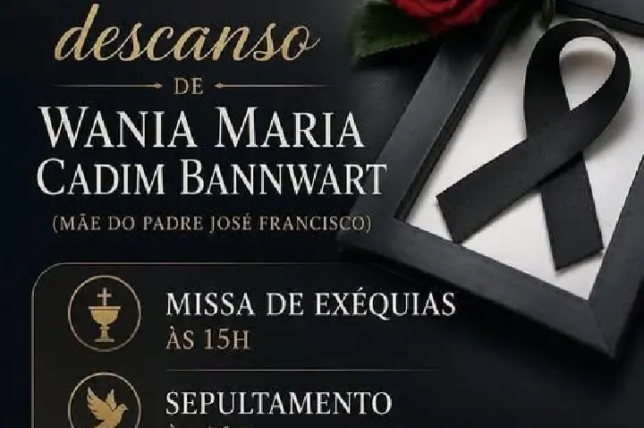 Comunidade de Pirajuí se despede da Sra. Wania Maria Cadim Bannwart, mãe do padre José Francisco