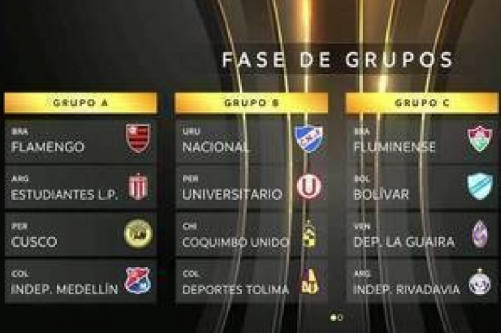 Conmebol sorteia grupos da Copa Libertadores 2026