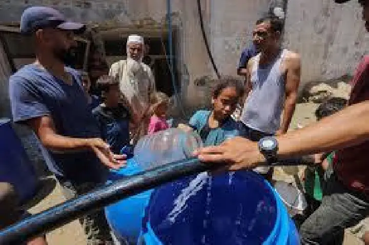 Crianças morreram enquanto buscavam água em Gaza