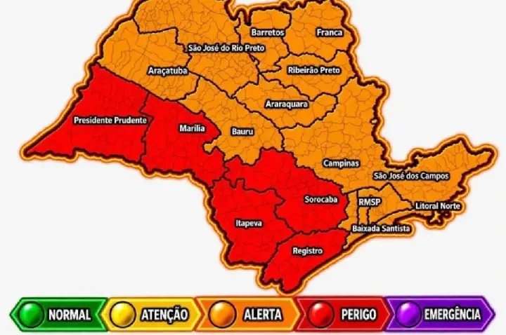 Defesa Civil emite alerta severo com condição para granizo hoje