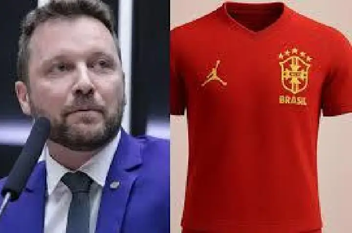 Deputado cria projeto para impedir camisa vermelha na Seleção