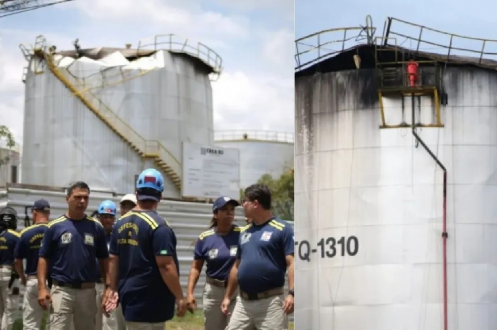 Dois corpos são encontrados dentro de tanque após explosão