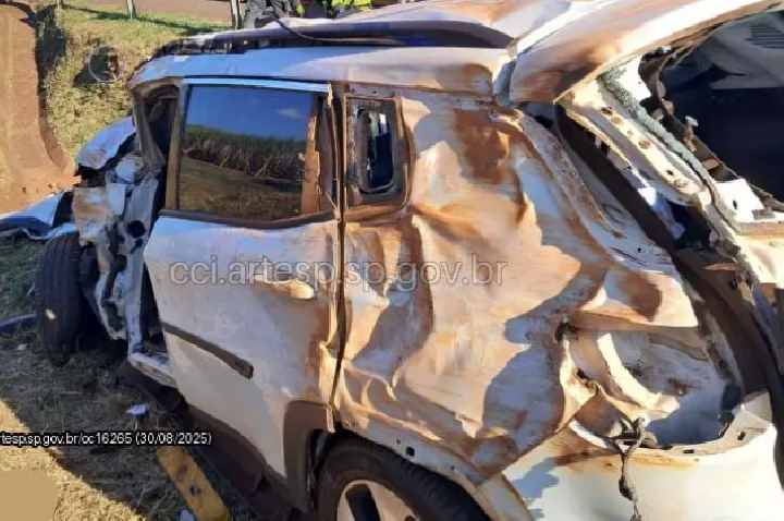 Duas pessoas de Mato Grosso do Sul morrem em grave acidente na região de Marília