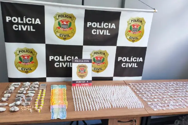 Dupla que usava vários esconderijos para drogas é presa em Bauru