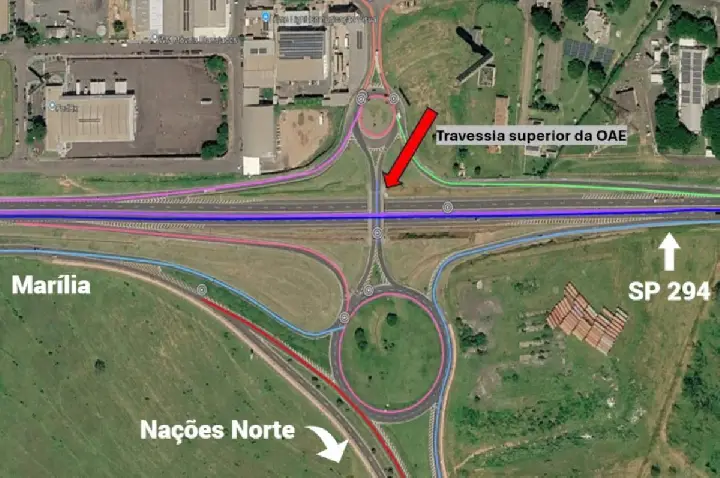 Eixo SP realiza manutenção em viaduto da Bauru-Marília até sábado