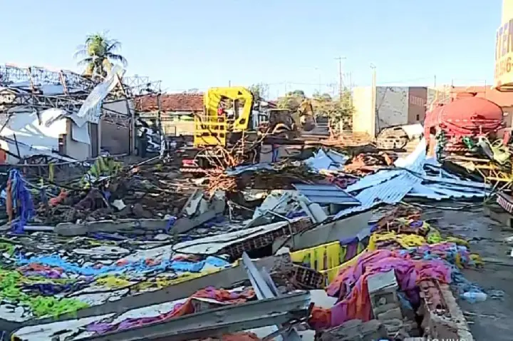 'Estou com 70% da cidade destruída', diz prefeito de Guariba