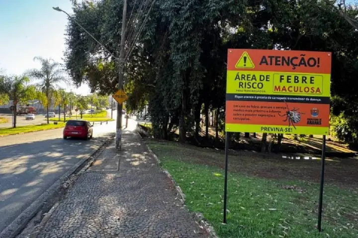 Febre maculosa mata 17 pessoas em São Paulo em 2026