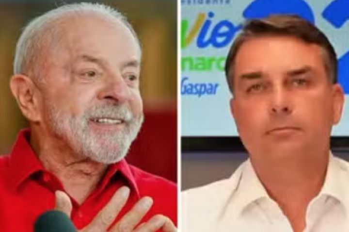 Flávio tem 52% e Lula 48% das intenções de voto
