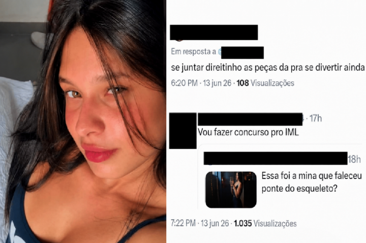 'Hoje tem festa no IML': jovem morta em ponte é alvo de ataques