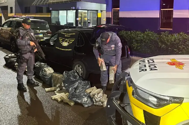 Homem é preso com 200 kg de maconha na rodovia SP-294, em Avaí
