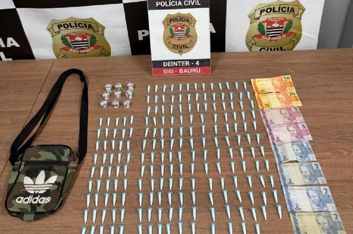 Homem é preso pela 2ª vez vendendo drogas no mesmo local em Bauru