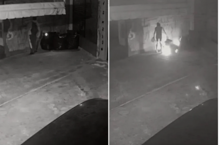 Homem taca fogo em moradora de rua que dormia; VÍDEO