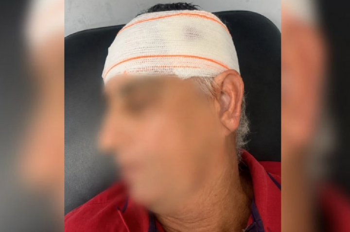 Idoso leva canivetada ao pedir para motorista reduzir velocidade