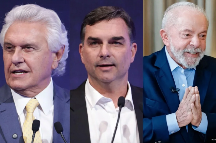 Lula tem empate técnico com Flávio e Caiado no 2º turno