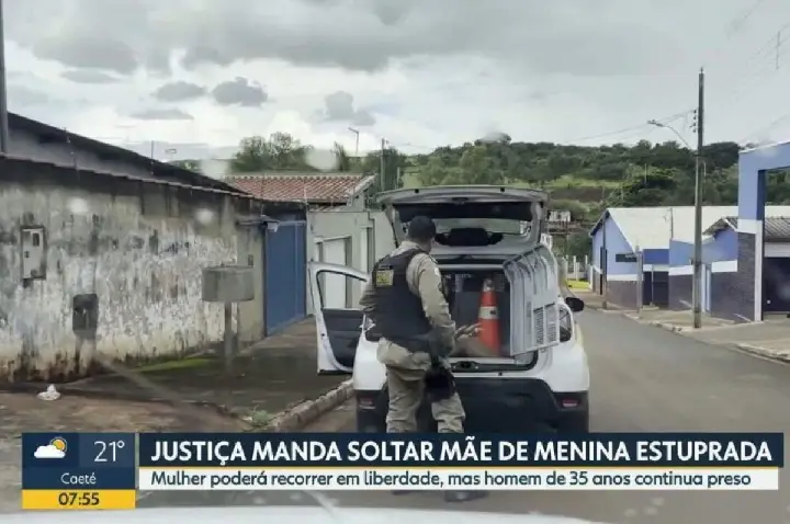 Mãe de menina de 12 anos estuprada por homem de 35 anos é solta