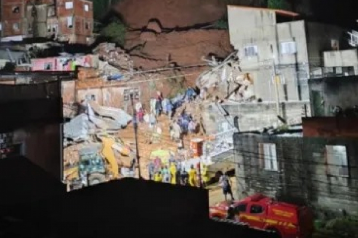 Moradores sentiram chão trepidar em área com 20 desaparecidos