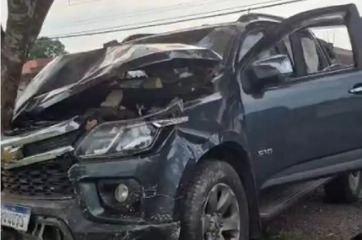 Morre jovem que teve moto atingida por S10 de condutor embriagado