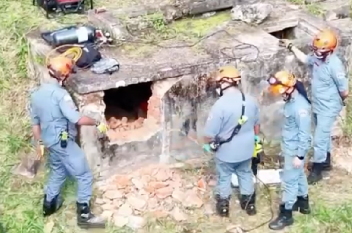 Mulher é encontrada morta em cisterna desativada; VÍDEO