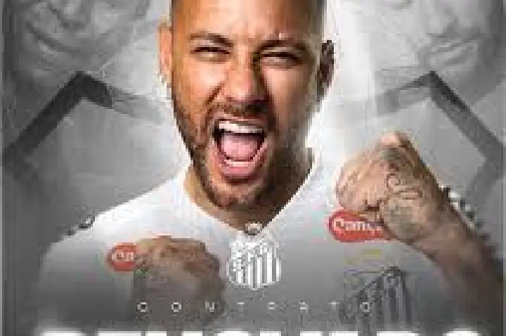 Neymar renova contrato com o Santos até o fim do ano