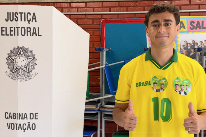 Nikolas supera o próprio recorde de votos