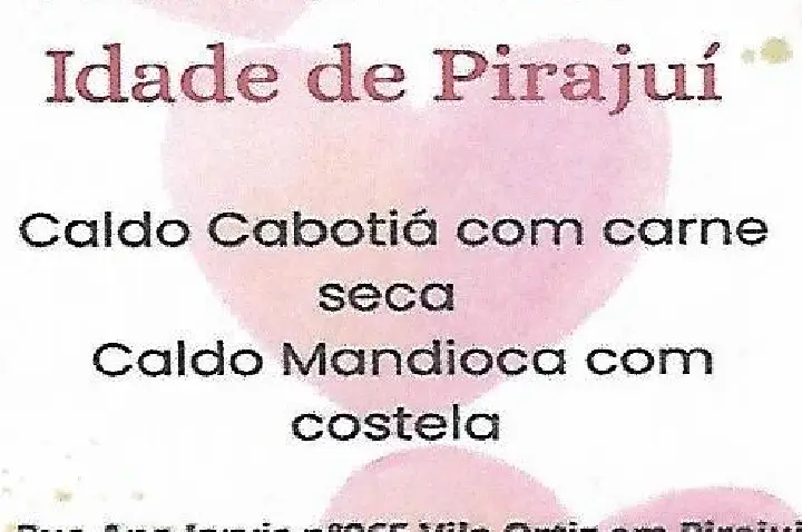 Noite do Caldo - Clube da 3ª Idade