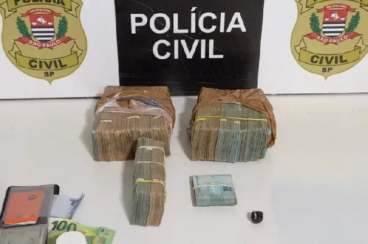 Operação contra o tráfico prende homem e apreende R$ 181 mil
