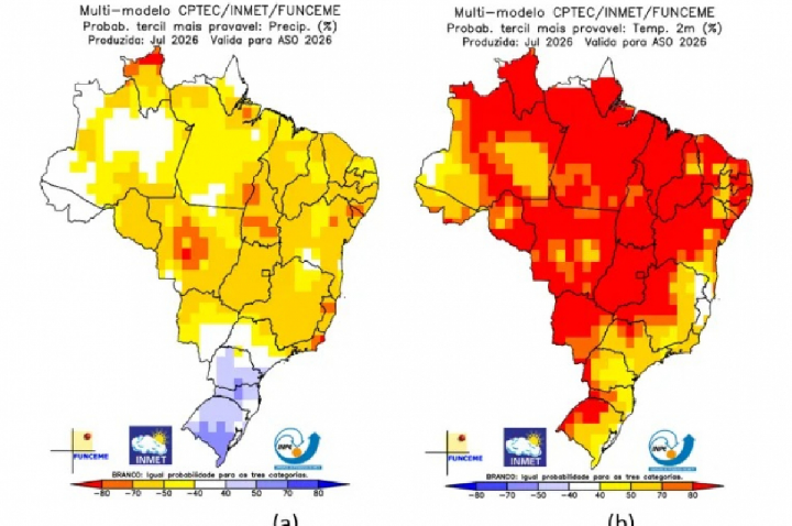 Órgãos apontam El Niño muito forte e risco de desastres no Brasil