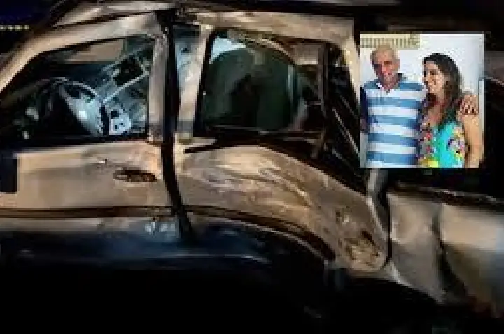 Pai e filha morrem após carro bater de frente com carreta