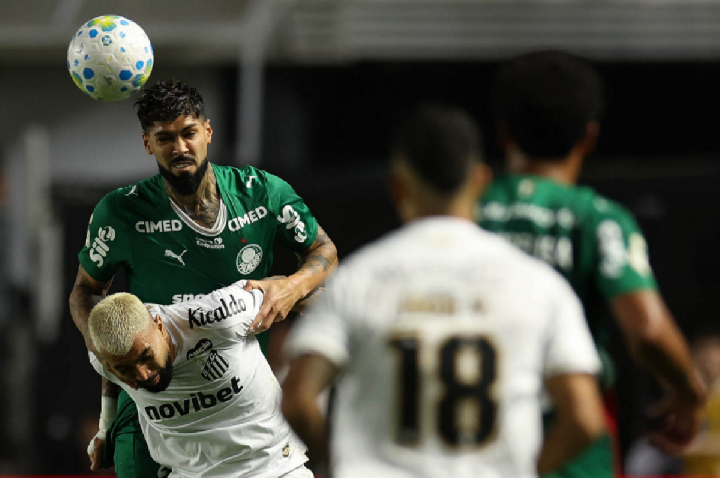 Palmeiras segura pressão do Santos, elimina rival e avança