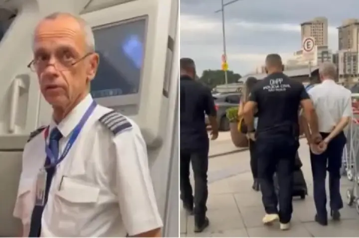 Piloto preso em avião deu TV e dinheiro por fotos de crianças