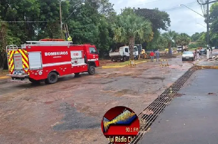 Pirajuí: Operação Rescaldo após o temporal